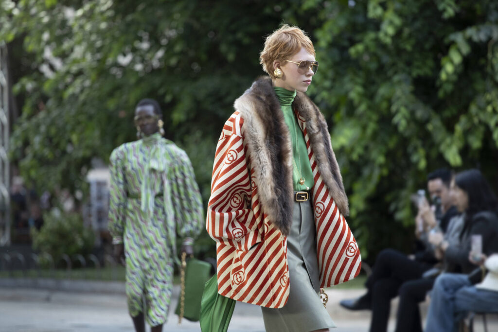 Gucci Cruise 2026 collection Florence, Santo Spirito square fashion show