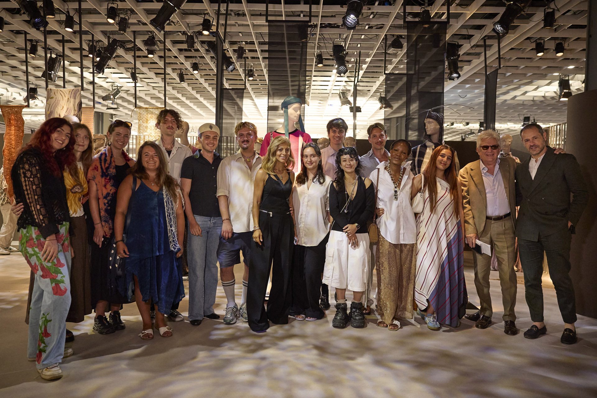 Polimoda students at Linea Più at Pitti Filati