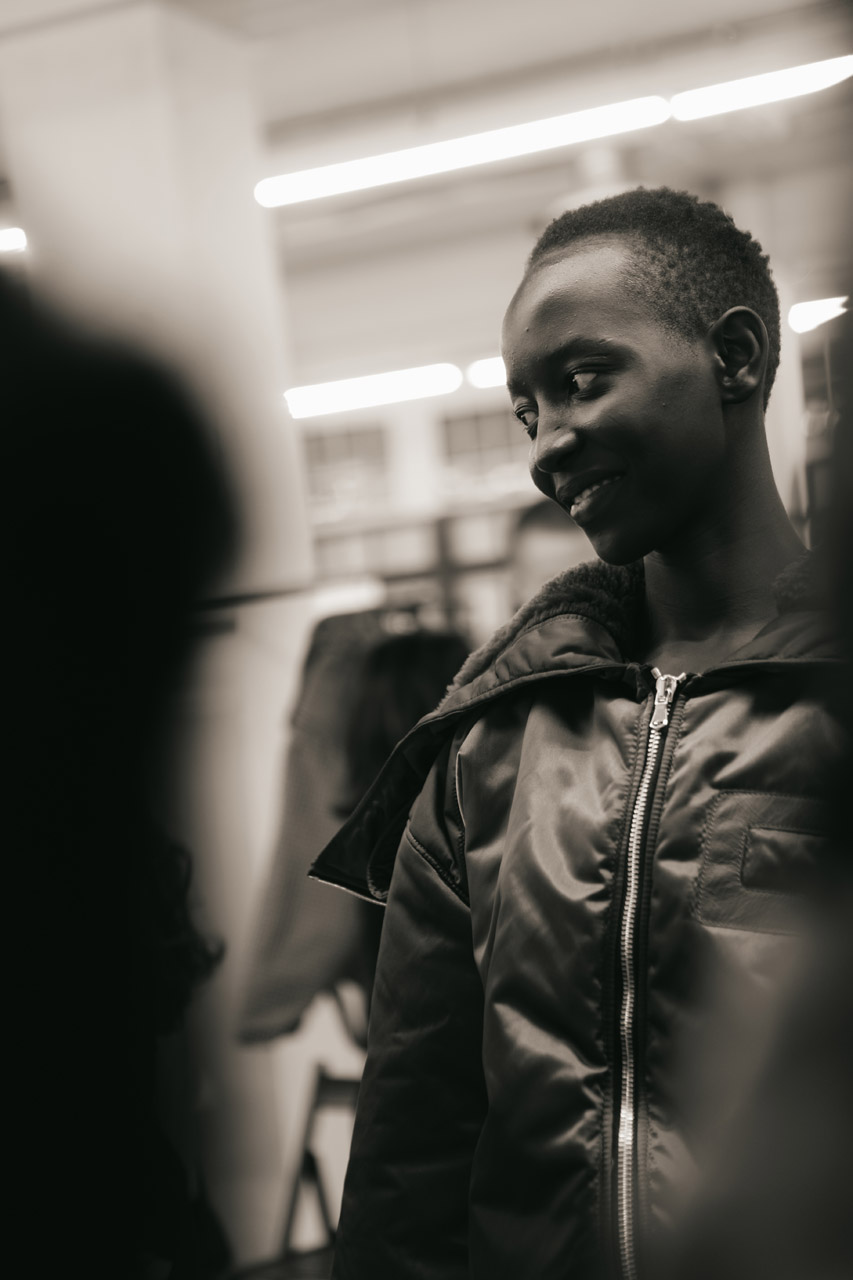 Domenico Orefice FW 2026/2027 backstage.