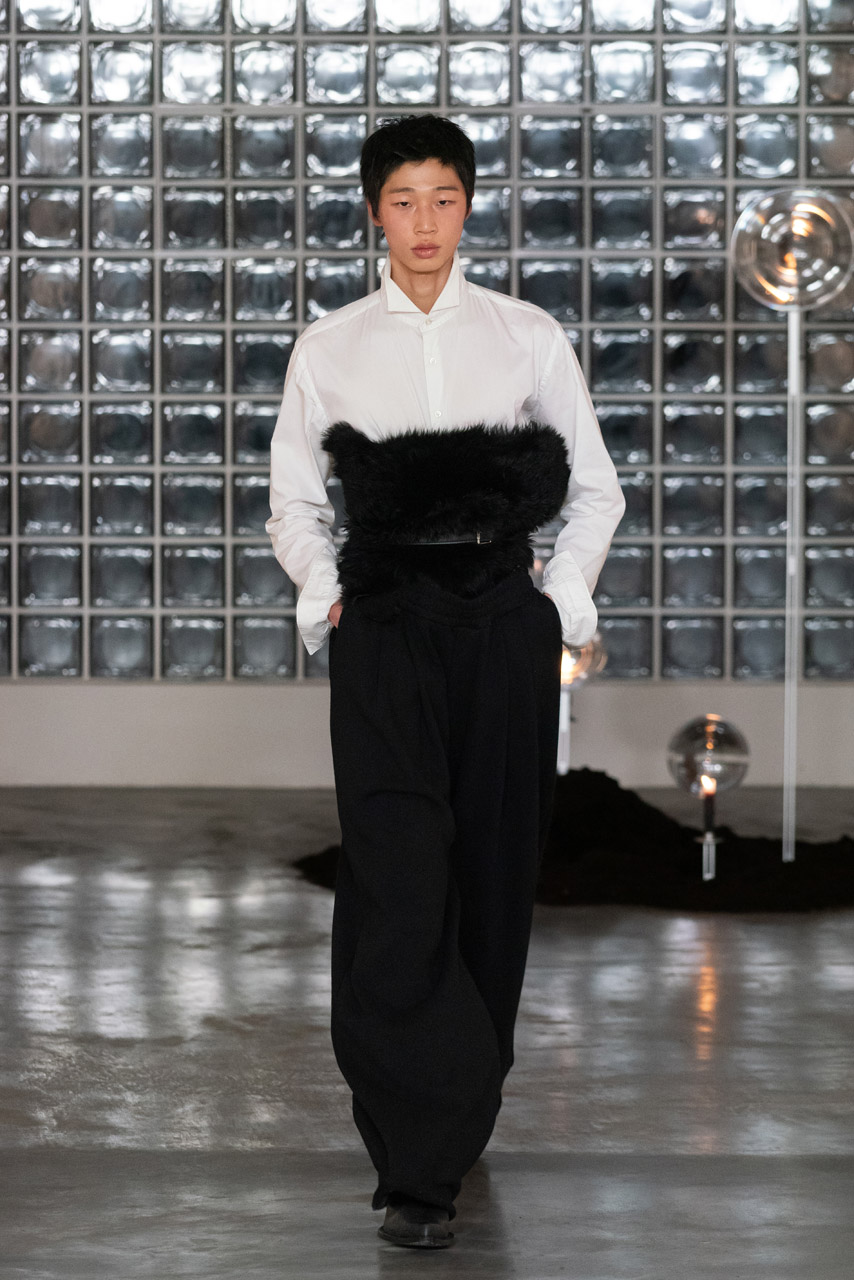 Domenico Orefice FW 2026/2027. Photo by Giulio Pierini Photography.