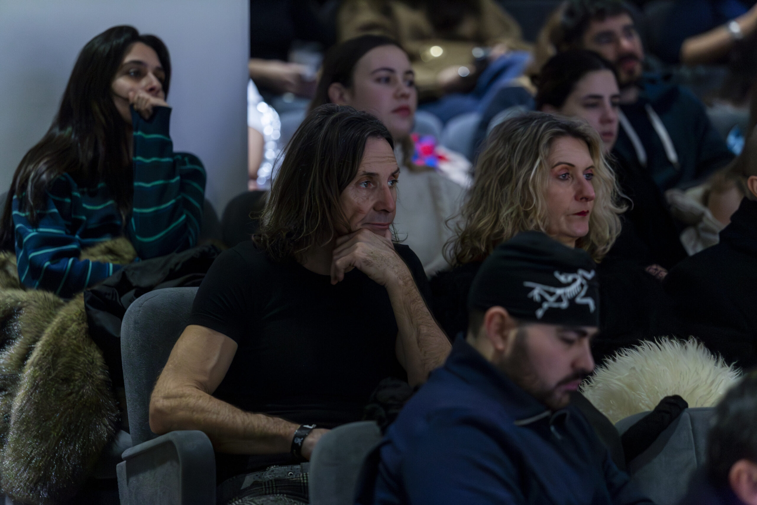 Marc Leschelier, guest lecture "Shifting Identities: Art, Movement, and the Self". Photo by Serena Gallorini.