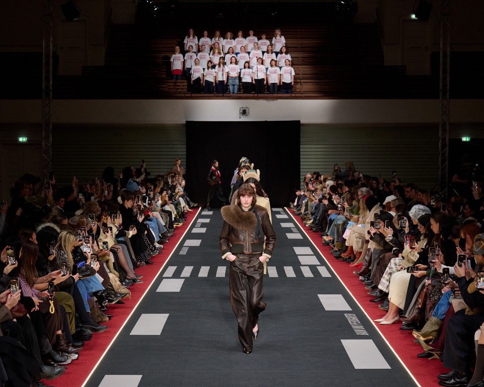 AW26 Copenhagen Fashion Week Baum und Pferdgarten Runway. Photo by James Cochrane.