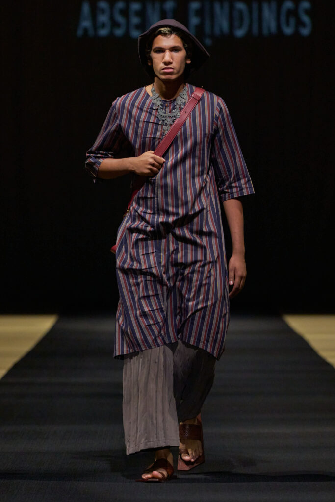 Absent Findings F/W 26/27 collection at Dubai Fashion Week
