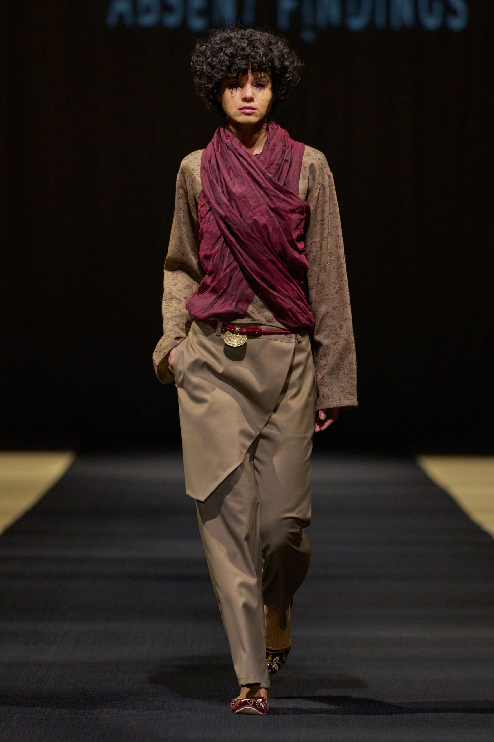 Absent Findings FW 2026/2027 presented by Polimoda at Dubai Fashion Week.