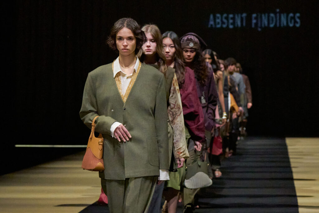 Absent Findings collezione F/W 26/27 alla Dubai Fashion Week