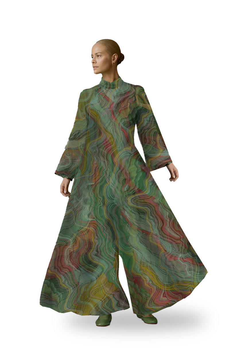 Sketch of the “City and Mountain” segment, by Massimo Cantini Parrini for the Milano Cortina 2026 Opening Ceremony