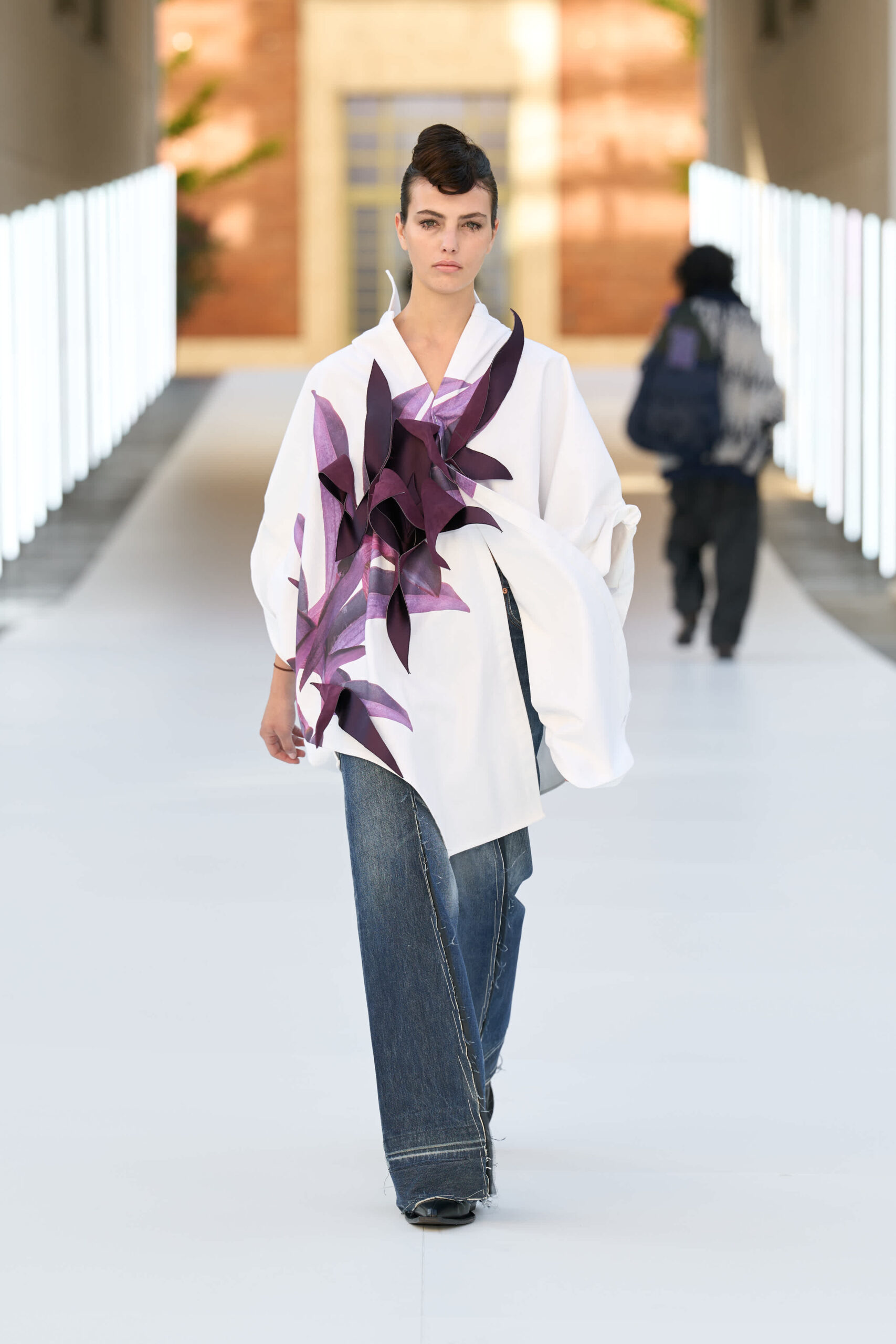 Anson Lorence Lin, Packages (Taiwan / Sri Lanka). Collaboration with Richie Ye, Polimoda Business Alumni; Paula Ruiz Lorenzo, Undergraduate Fashion Design; Alessio Dai; Fabrizio Torrini; Beatriz Segura. Photo by Filippo Fior and Salvatore Dragone GoRunway.