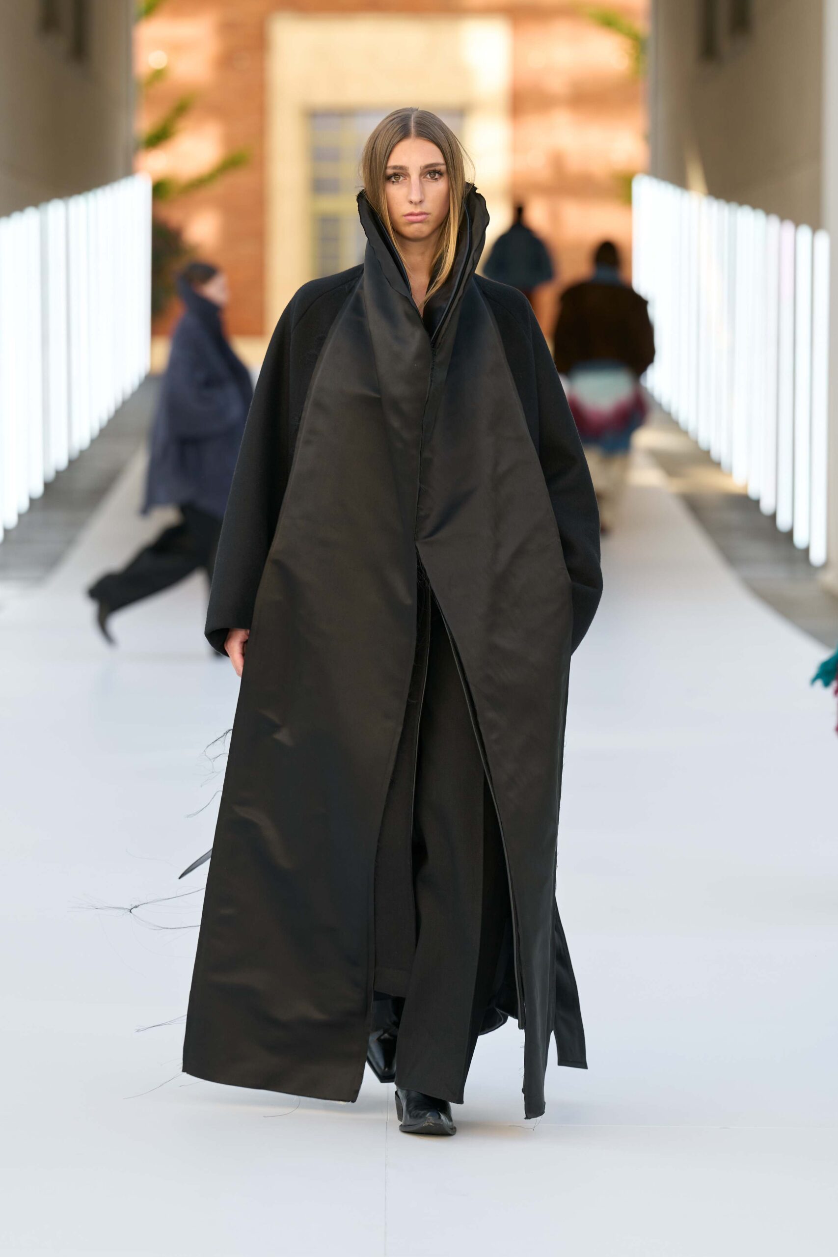 Anson Lorence Lin, Packages (Taiwan / Sri Lanka). Collaboration with Richie Ye, Polimoda Business Alumni; Paula Ruiz Lorenzo, Undergraduate Fashion Design; Alessio Dai; Fabrizio Torrini; Beatriz Segura. Photo by Filippo Fior and Salvatore Dragone GoRunway.
