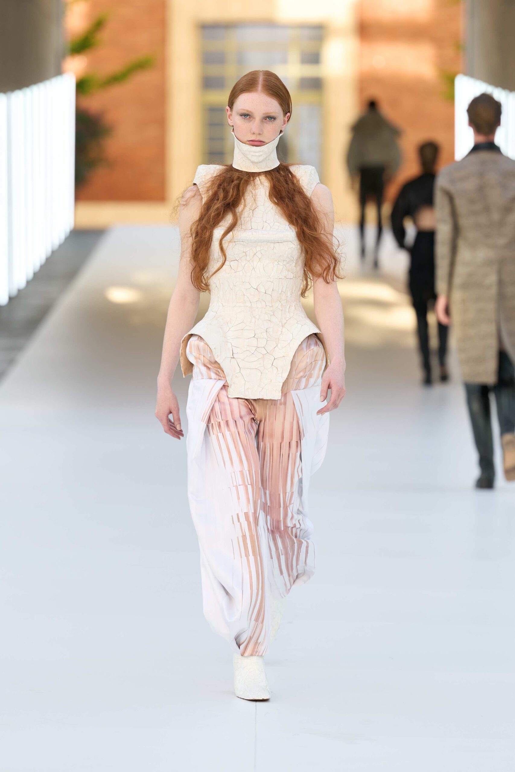 Emilie Wenckstern, No Longer Human (Germany). Sponsored by Ostinelli Seta. Photo by Filippo Fior and Salvatore Dragone GoRunway.