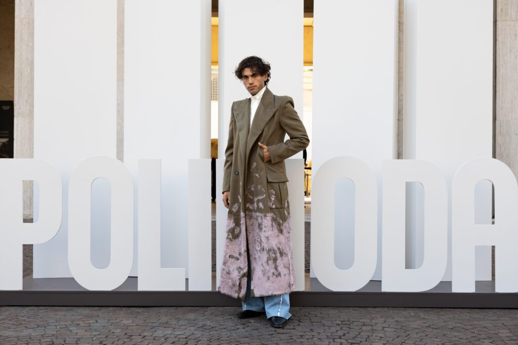 Aleandro Falciglia at Polimoda Graduate Show 2026. Photo Patrizio Marcocci
