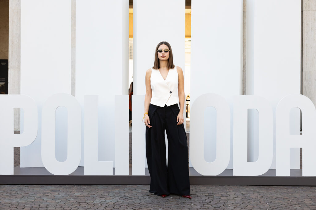 Beatrice Savignani at Polimoda Graduate Show 2026. Photo Patrizio Marcocci