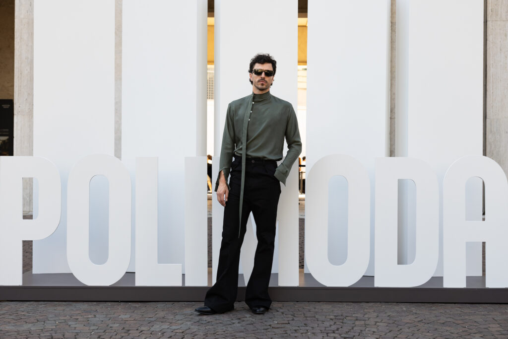 Luigi Pedranzini at Polimoda Graduate Show 2026. Photo Patrizio Marcocci