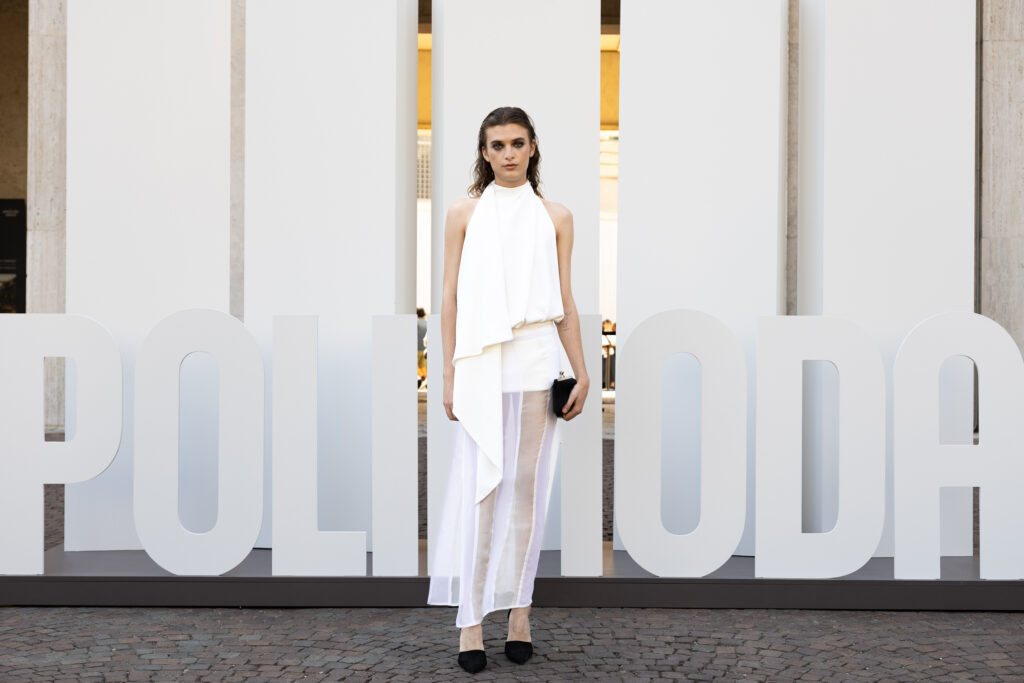 Sasy Cominale at Polimoda Graduate Show 2026. Photo Patrizio Marcocci