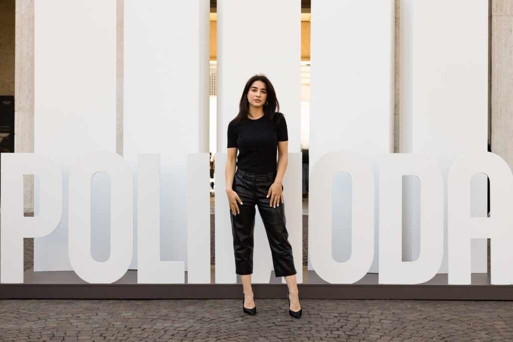Simona Tabasco at Polimoda Graduate Show 2026. Photo Patrizio Marcocci