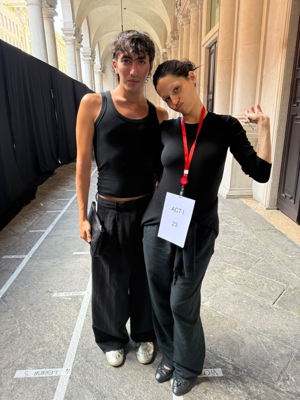 Riccardo Rinaldi and Gabriette.