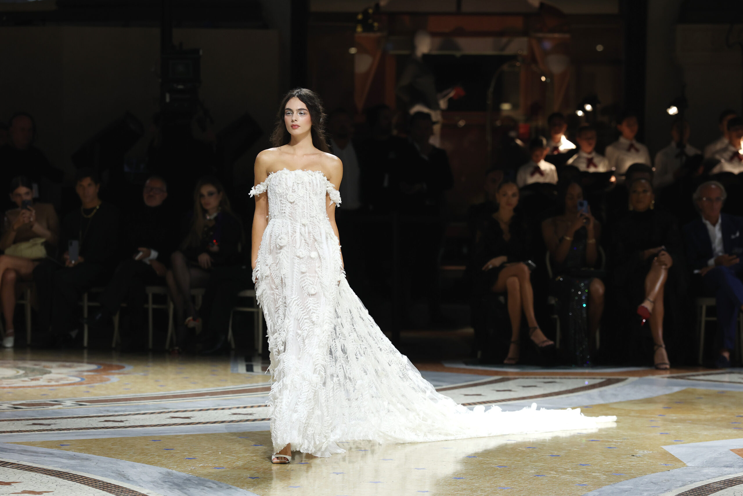 MILAN, ITALY - SEPTEMBER 22: Deva Cassel walks the runway during Vogue World: Milano 2026 at Galleria Vittorio Emanuele II on September 22, 2026 in Milan, Italy. (Photo by Daniele Venturelli/Getty Images for Vogue)