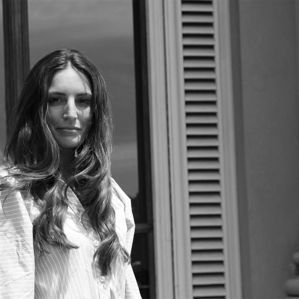 Gaia Rialti shooting for Menaboh at Villa Campus